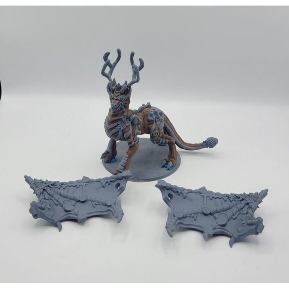 WizKids Other - D&D Critical Role Ancient Gingerbread Dragon 3D Printed Painted